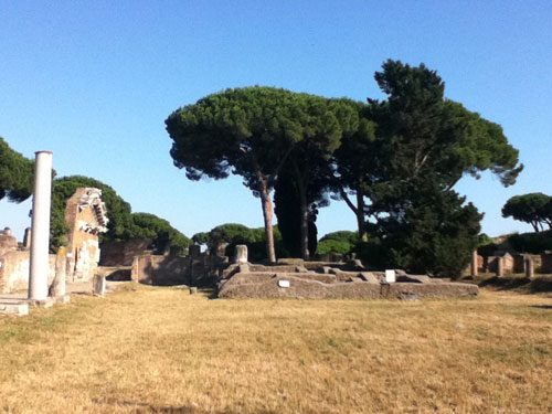 Forum-at-Ostia-Antica