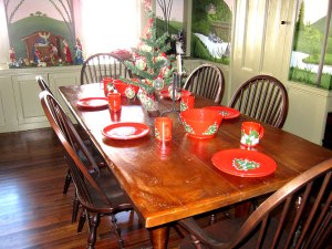 Dining room, partially done