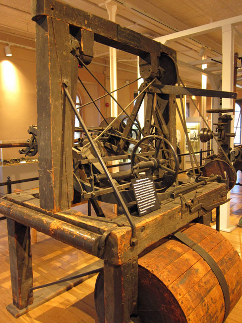 BLAN.CHARD LATHE developed in 1820 to mass produce gun stocks