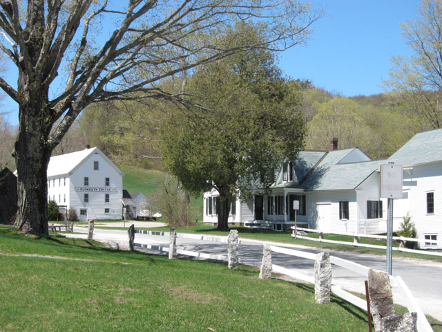 Peaceful Plymouth Notch, VT with Calvin Coolidge's home and site of his swearing in.