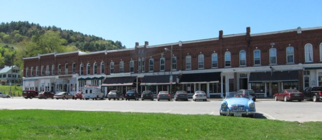 And, this is looking back at downtown South Royalton, VT.