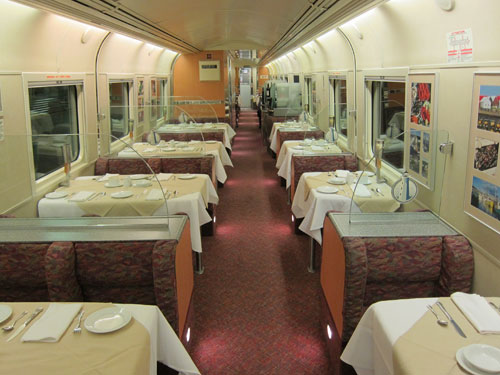 Dining Car on THE OCEAN