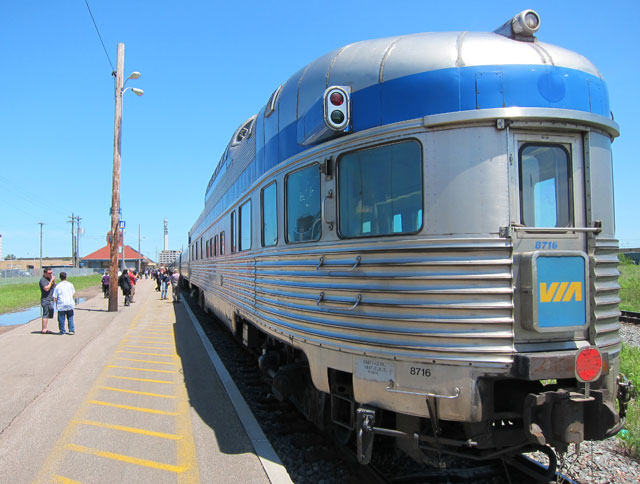 PARK CAR from the Rear.