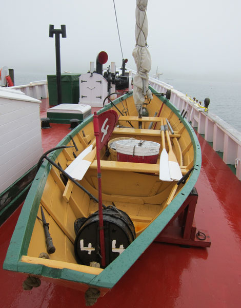 Typical Dory Equipped for Codding