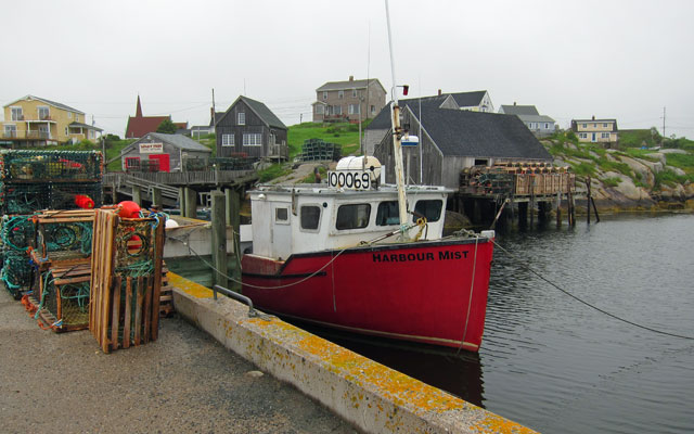 Dock at Peggy's Cove