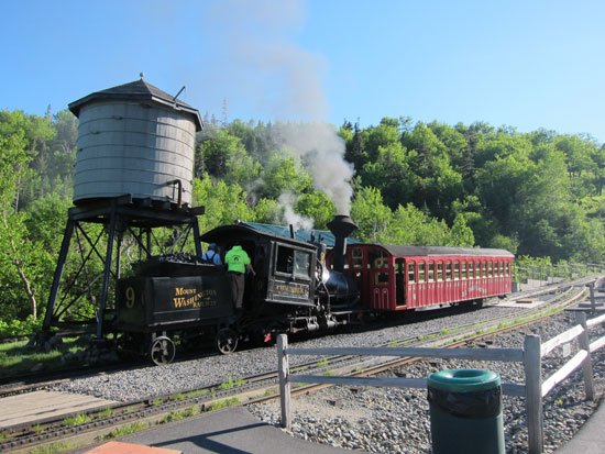 What I first saw upon arriving at 7:30 AM