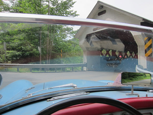 Crossing the West River onto Route 30