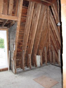 Corner of Mansard Roof.