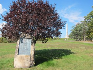New Hampshire's 1929 plaque commemorating it's native son, General Sullivan.