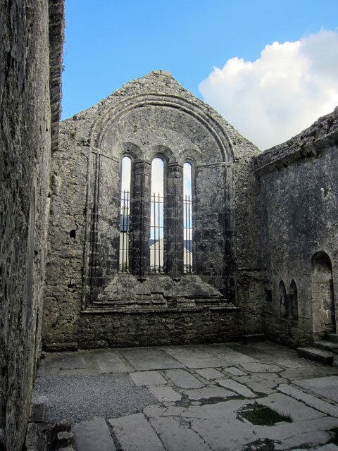 Inside the Kilfenora Cathedral
