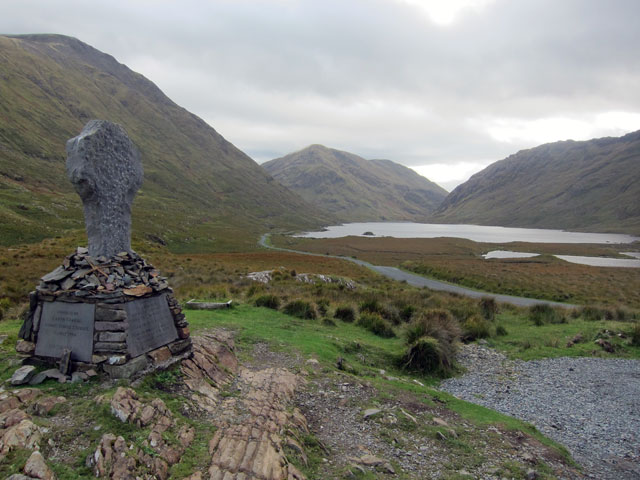 Doo Lough Valley and Famine Monument