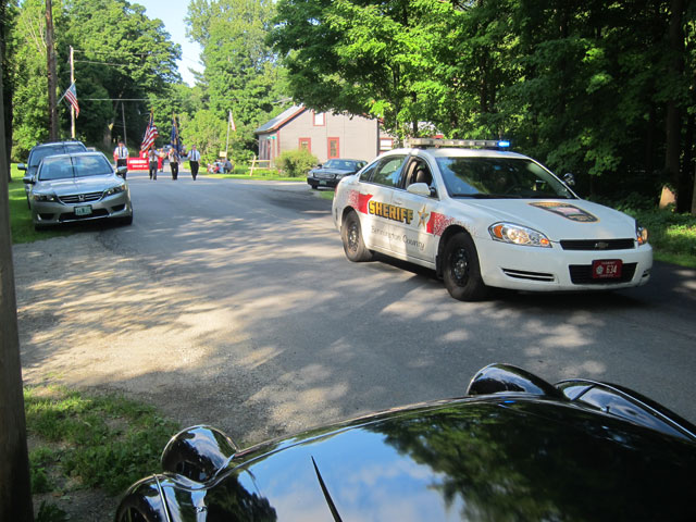 Beginning of Rupert, Vermont's parade 9 August 2014