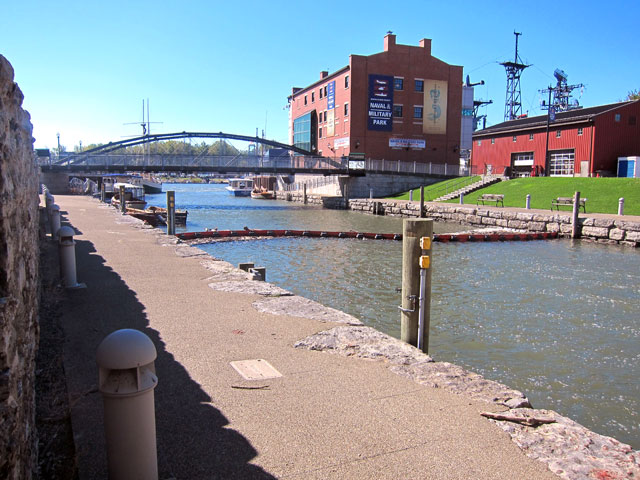 Original Terminus of the Erie Canal in Buffalo