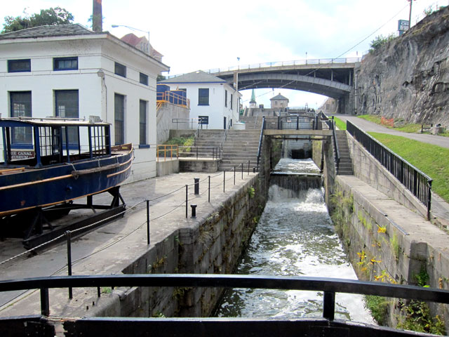 My Goal - the Lockport, NY, Flight of Locks.