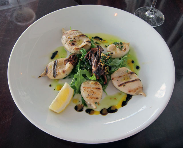 Grilled Calamari.