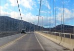 Bear Mountain Bridge heading west.