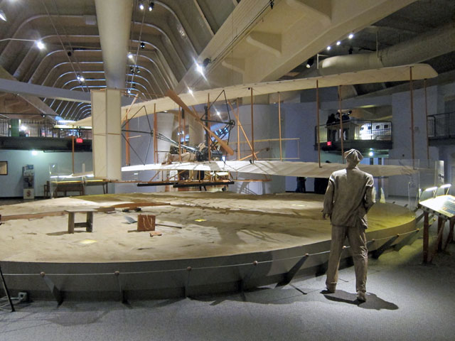 Replica of the Wright's plane