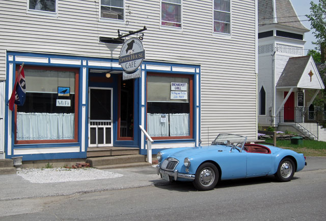 BLUE BELLE at Crows Bakery and Opera House Cafe at Proctorsville, VT