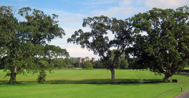 ENTERING THE GROUNDS OF MALAHIDE CASTLE