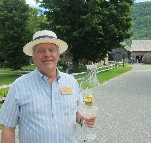 William Jenny, site administrator for the President Calvin Coolidge State Historic Site.