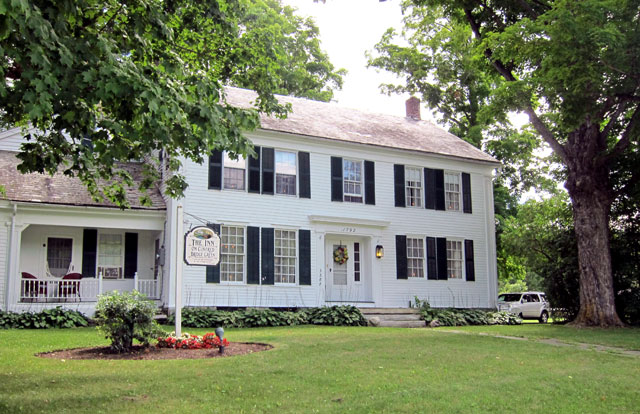 Inn on Covered Bridge Green, West Arlington, Vermont.