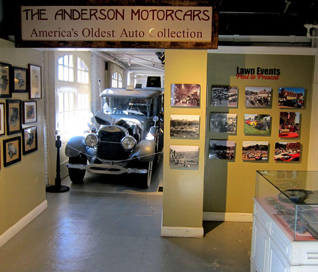 Entrance to the Larz Anderson Collection