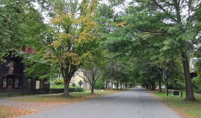 The view as you enter Old Main Street from the south. I always enter this way because I first did in 1963.