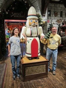 Scott, Betty, and friend at Yankee Candle