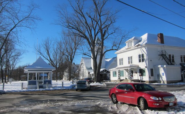 Village Green in Fairlee, Vermont - adjoining Chapman's to the south.